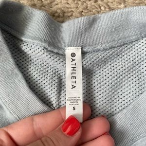 Athleta Tank Top Light Blue/Grey